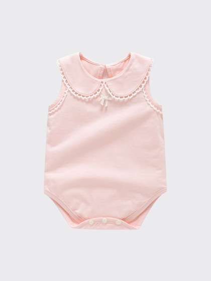 StyleCast x Revolte
                    Infant Girls Cotton Round Neck Bodysuit