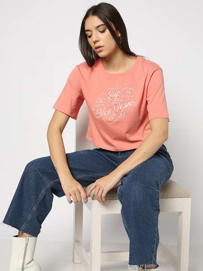 GAP Brand Logo
                          Embroidered Pure Cotton Boxy T-shirt