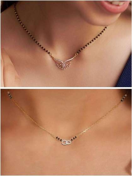 Anouk Gold-Plated
                        Brass Mangalsutra