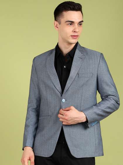 INVICTUS Slim-Fit
                          Single Breasted Blazer