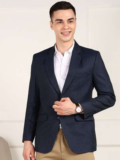 INVICTUS Slim Fit
                        Single Breasted Blazer