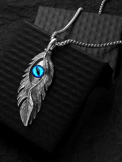 kazare Rhodium-Plated
                      Contemporary Pendants