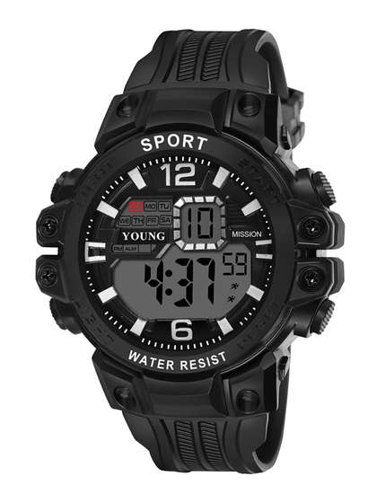 Kool Kidz Kids LED
                    Backlight Straps Digital Watch YM 712 SL