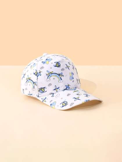 Ziory Unisex Kids
                      Printed Baseball Cap