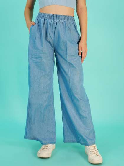 MM-21 Women
                          Knitted Palazzos