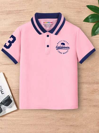 YK X Trampoline Boys
                    Polo Collar T-Shirt