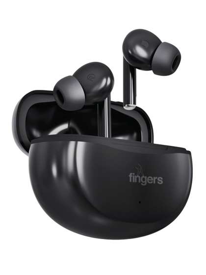 FINGERS Go-Hi-3 True
                        Wireless Earbuds with 17.5 Hrs Playtime SNC
                        Technology