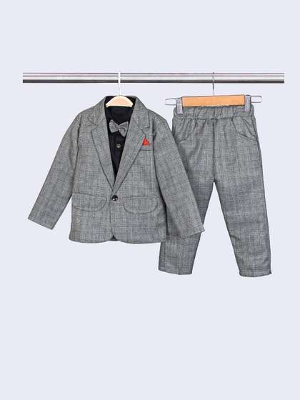 Hikuj Baby Boys Coat
                    pant shirt set