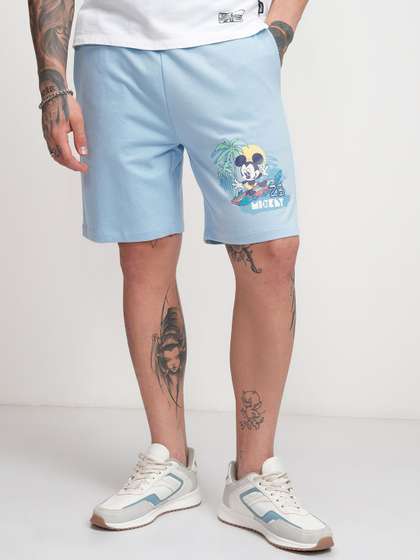 HIGHLANDER Men
                          Printed Mickey Mouse Shorts