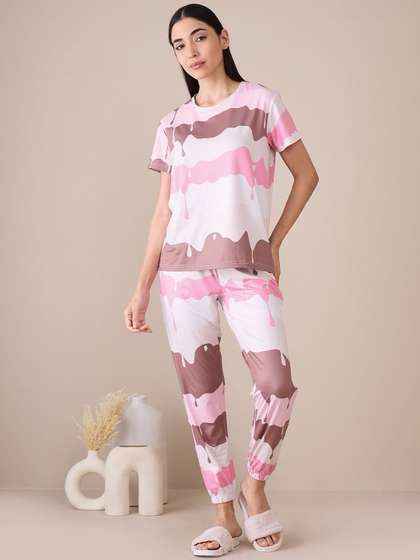 Sweet Dreams Women
                          Printed Night suit