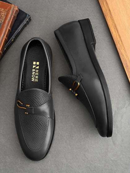 HERE&NOW Men
                        Leather Formal Shoes