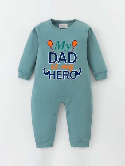 BLUSHES Infants Printed
                    Pure Cotton Romper