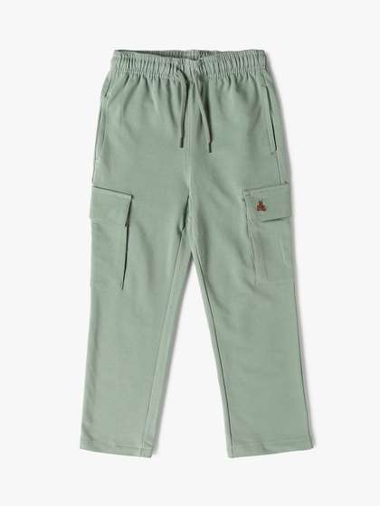 GAP Boys Solid Cargo
                    Style Trousers