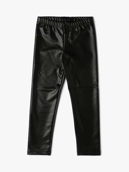 GAP Girls V-Faux Leather
                    Leggings