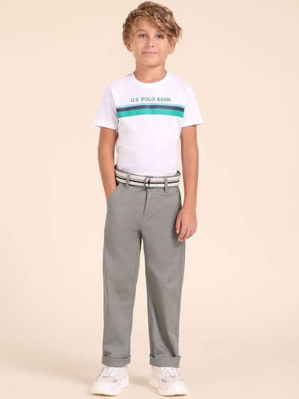 U.S. Polo Assn. Kids
                    Boys Slim Fit Trousers