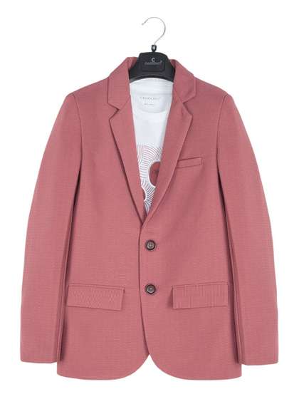 CHARCHIT Boys Full
                    Sleeves Blazer With T-Shirt