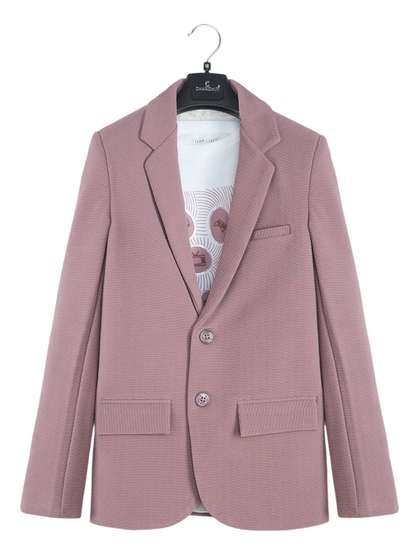 CHARCHIT Boys Full
                    Sleeves Blazers With T-Shirt