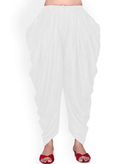 SS Sanket Synthetics
                        Women Pure Satin Mid-Rise Loose Fit Salwar
