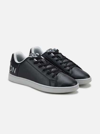 United Colors of
                      Benetton Men PU Sneakers