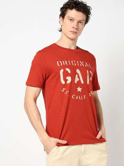Price History of GAP Brand Logo Cotton T-shirt from Myntra