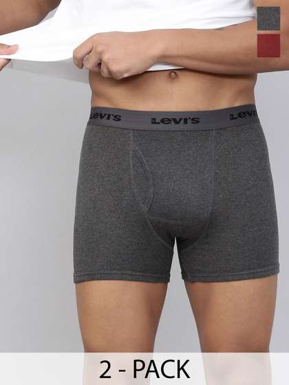 Levi's Men Pack of 2
                        Pure Cotton Ultrasoft Waistband Long Length
                        Trunk