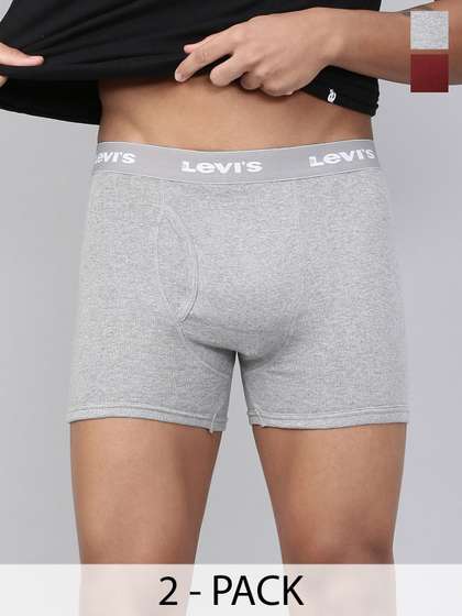 Levi's Men Pack of 2
                        Pure Cotton Ultrasoft Waistband Long Length
                        Trunk