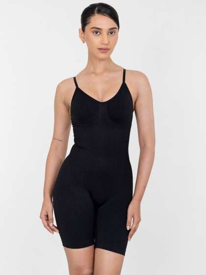 Shapercult Premium
                        Snatched Mid Thigh Bodysuit Shapewear