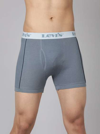 Levi's Men Pure
                        Cotton Long Length Ultrasoft Waistband Trunk