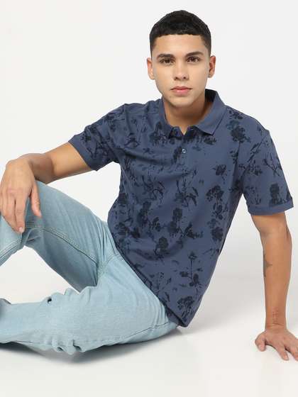 Price History of GAP Printed Polo Collar T-shirt(S) by Myntra from