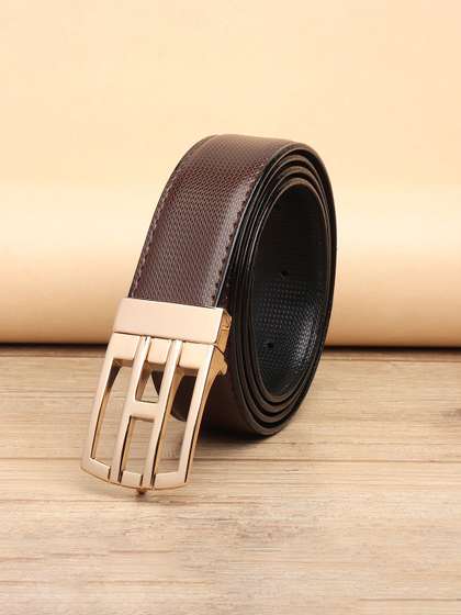 Killer Men Textured
                    Reversible Formal Belt KLR_SH61_HONEYBRN-Multi