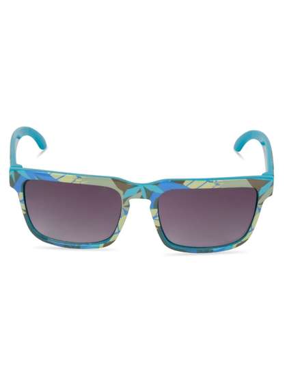 DukieKooky Unisex Kids
                    Black Lens & Green Square Sunglasses with