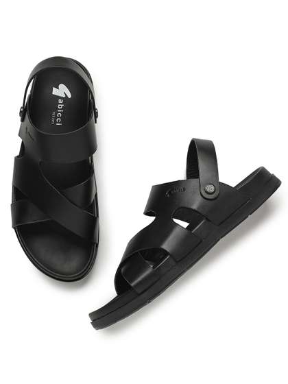 GABICCI Men Leather
                    Comfort Sandals