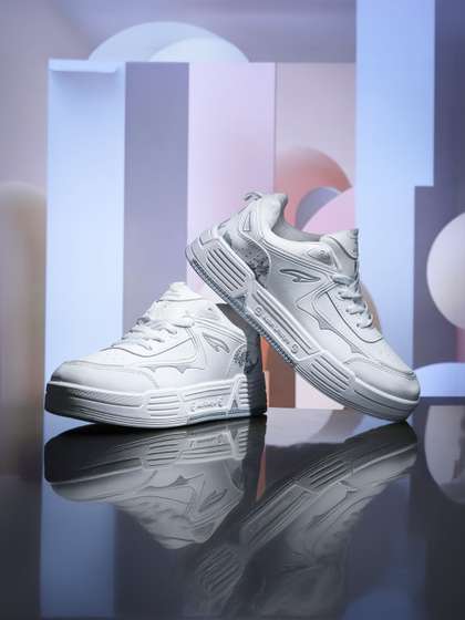 ASIAN Men
                            Lifestyle-02 Textured Lace-Ups Synthetic
                            Sneakers