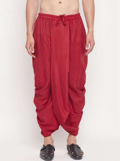 JBN Creation Men
                        Traditional Slip On Drawstring Dhoti Pants