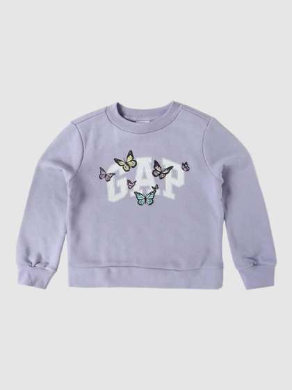GAP Girls Graphic
                      Printed Crew Neck Sweatshirts