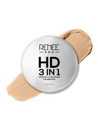 Renee Pro HD 3-IN-1
                      Compact With Vitamin E-9g-Ivorie