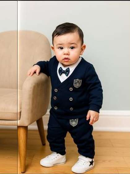 POOJATEX Boys T-shirt
                    with Trousers