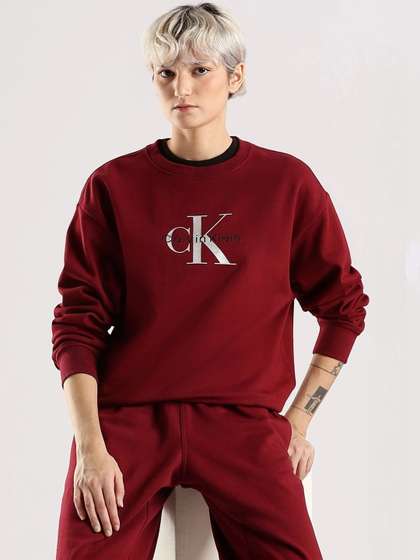 Calvin Klein Jeans
                        Women Printed Sweatshirt