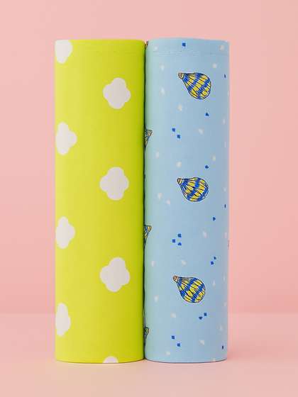 Portico Pack of 2
                      Infants Little Peaches Pure Cotton Muslin Swaddle