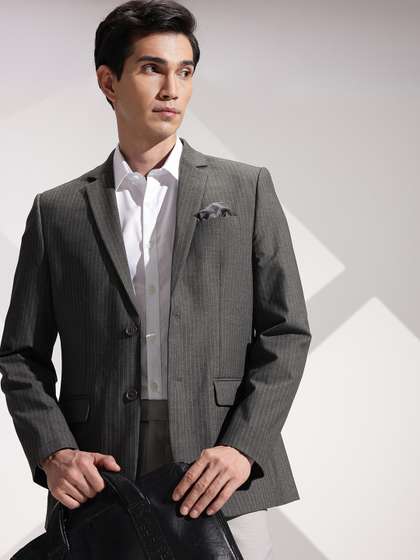 INVICTUS Slim Fit
                        Notched Lapel Single Breasted Formal Blazer