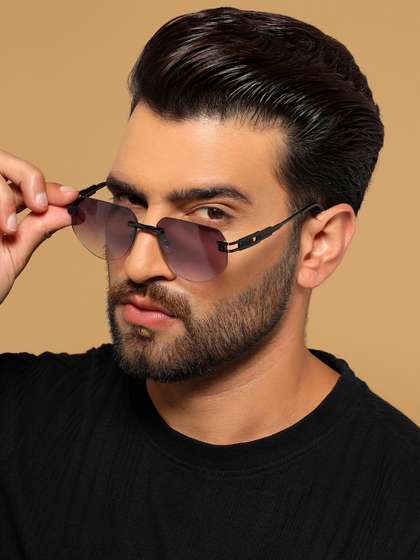 Voyage Unisex
                        Rimless Sunglasses with UV Protected Lens
