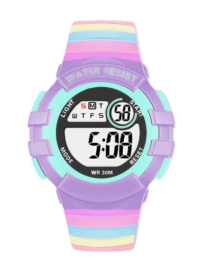 Time Up Girls Dial &
                    Bracelet Style Straps Digital Multi Function Watch
                    C8206-114