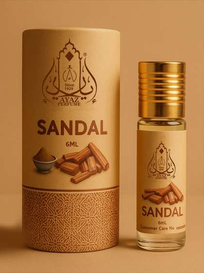 AYAZ Sandal Non
                        Alcoholic Long Lasting Attar - 6 ml