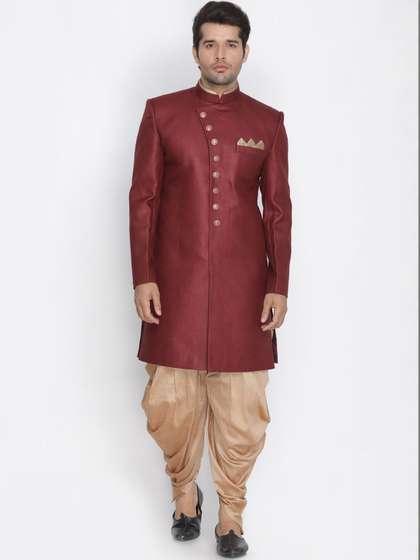 JBN Creation
                        Mandarin Collared Sherwani