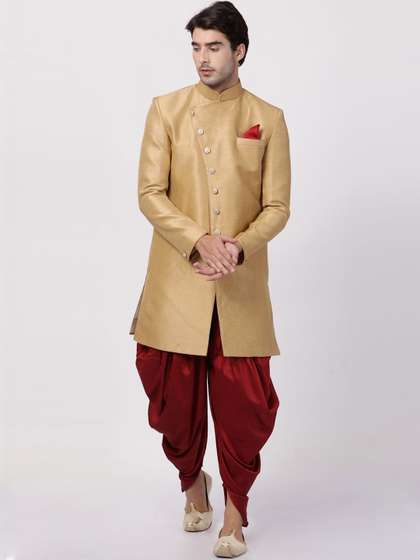 JBN Creation
                        Mandarin Collar Sherwani