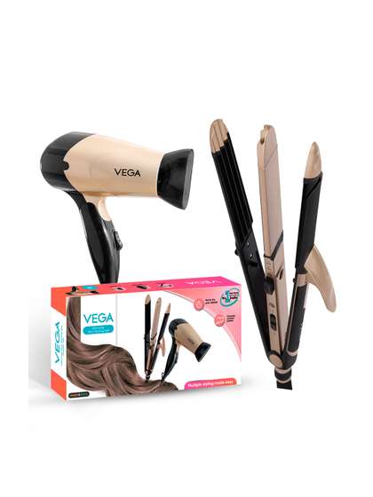VEGA Hair Dryer
                        & Straightener Combo- 3 in 1 Hair Styler
                        & Insta Glam Hair Dryer VGGP-10