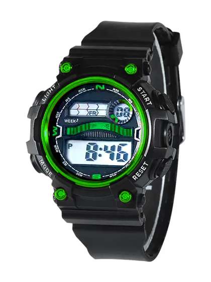 Time Up Unisex Kids
                      Dial & Bracelet Style Straps Digital Multi
                      Function Watch WF106-109
