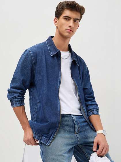 Urbano Fashion Washed Denim Jacket