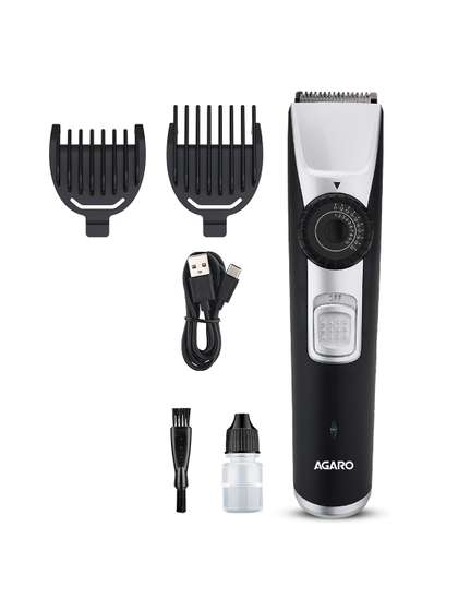 AGARO MT1155 Beard
                    Trimmer with 20 Length Settings & Precision Dial
                    - Black