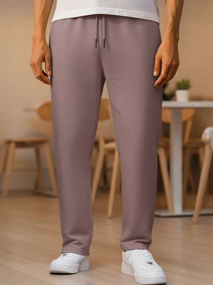 NOBERO Men Mid-Rise
                        Track Pants